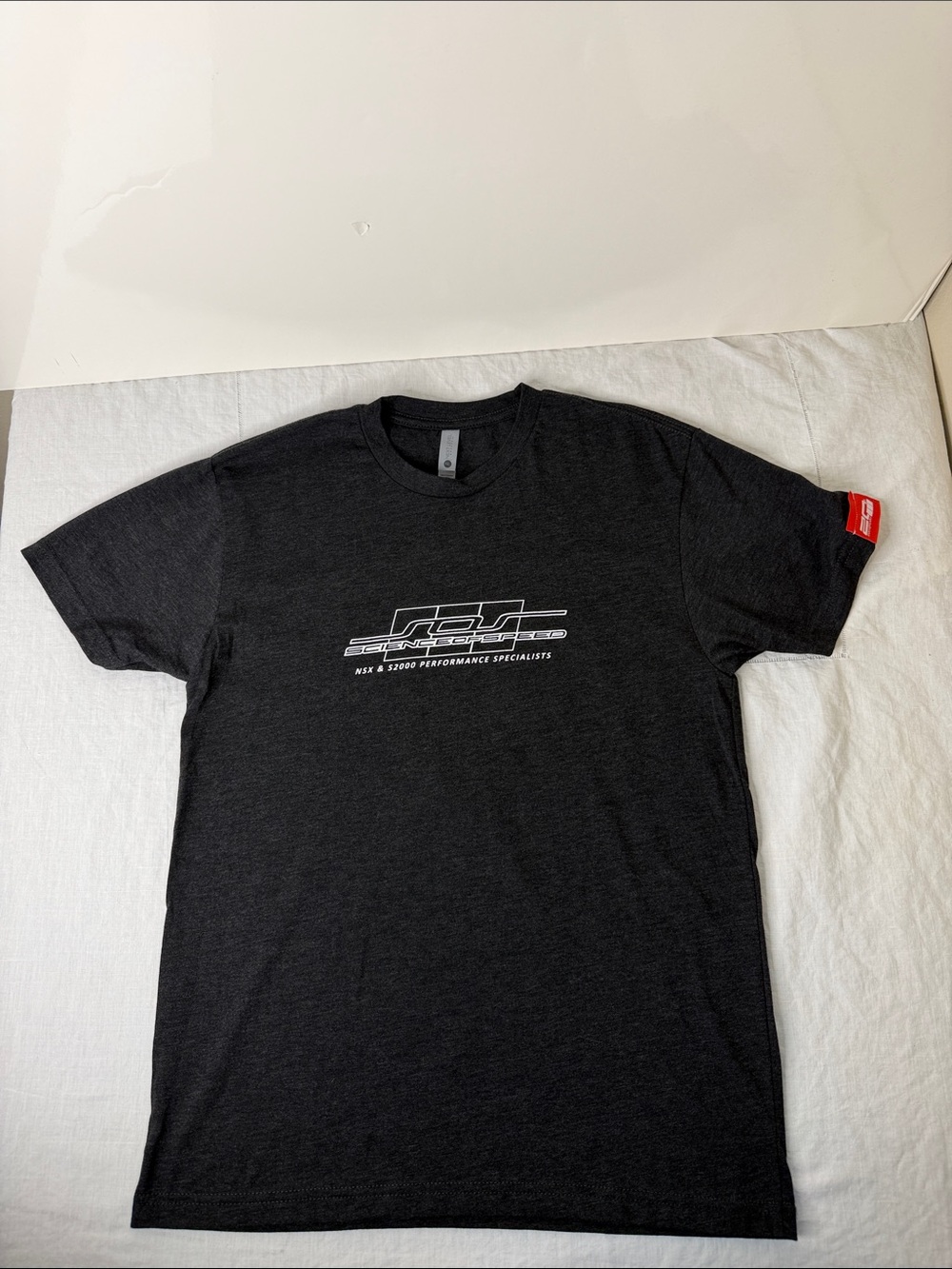 NWOT Science of Speed Performance Specialists Charcoal T-Shirt Medium